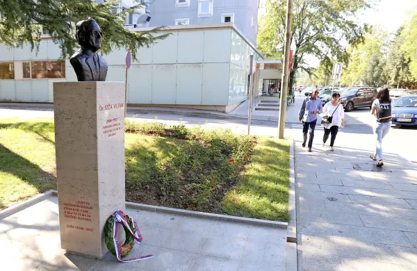 Joža Vilfan med zaslužnimi možmi