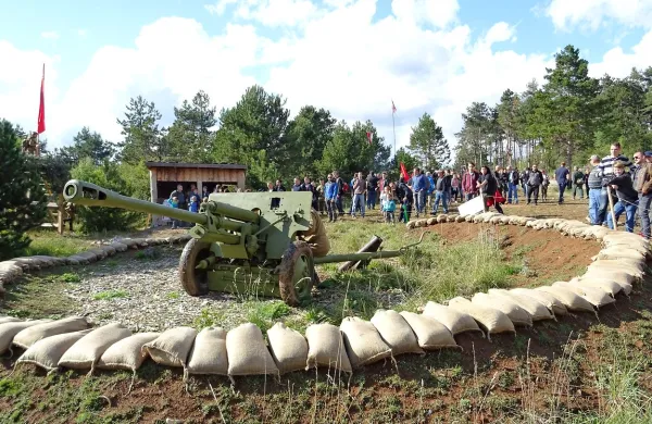 Prizor z lanskega Festivala vojaške zgodovine v Pivki. 