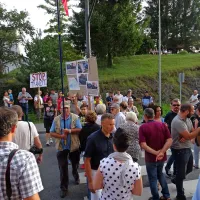 Protest proti tranzitu