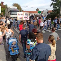 Protest proti tranzitu