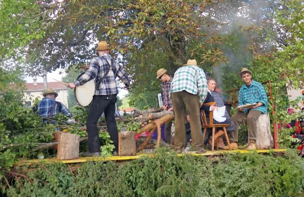 Utrinek z lanskoletnega praznika “češp”