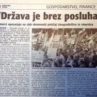 Slovenski kmetje so se zbrali na že drugem protestnem shodu v 
letu 2002, da bi vladne predstavnike opozorili na velike težave, s 
katerimi se je soočalo kmetijstvo pred vstopom Slovenije v EU. 