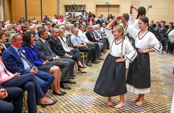 Utrinek z lanskoletnega srečanja internirank.