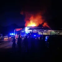 Požar je največ škode povzročil na ostrešju livarne v Spodnji 
Idrije.