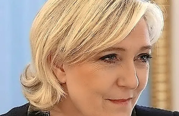 Voditeljica francoske skrajno desne Nacionalne fronte (FN) Marine 
Le Pen