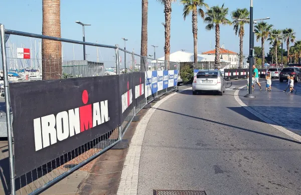 Včerajšnji utrinek s koprske promenade, ki pa bo jutri povsem v znamenju tekmovalcev na prvem 
slovenskem ironmanu.