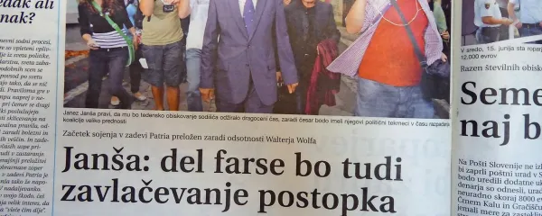 

Začelo se je sojenje v zadevi Patria.