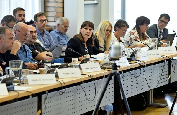 Programski svet Radiotelevizije Slovenija (RTVS) na današnji seji 
ni soglašal z imenovanjem Katje Šeruga za direktorico nacionalne 
televizije.