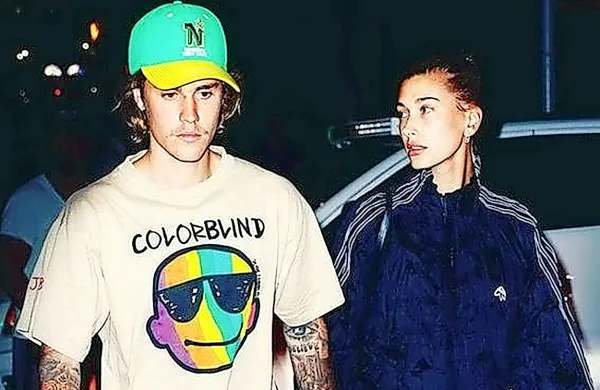 Justin Bieber in Haley Baldwin