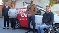 O  akciji Heroji furajo v pižamah so spregovorili (z leve): Maja Rošer, 
Ana Širca, Grega Premrl in David Razboršek.