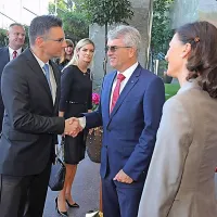 &Scaron;arec na kongresu v Portorožu miril gospodarstvenike