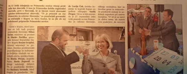    Primorske novice so postale dnevnik.