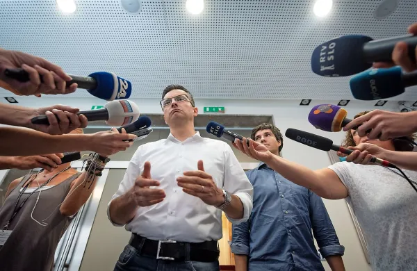 Predsednik LMŠ Marjan Šarec