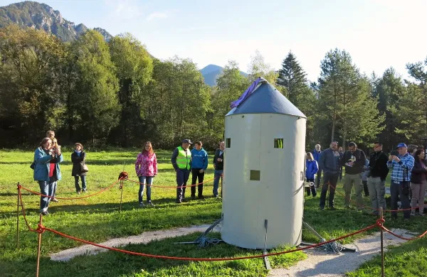 Aljažev stolp se je vrnil na Triglav