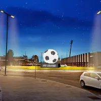 Krožišče pri stadionu bo krasila nogometna žoga na podstavku z 
osvetljenim napisom FC Koper.