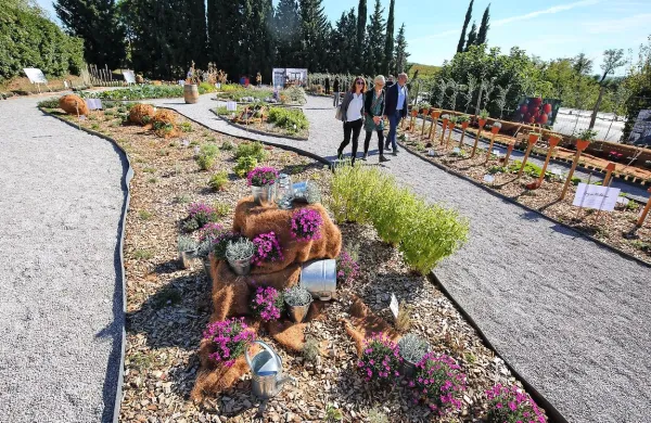 Mediteranski vrt na Purissimi bo deloval tudi kot učni didaktični center. 