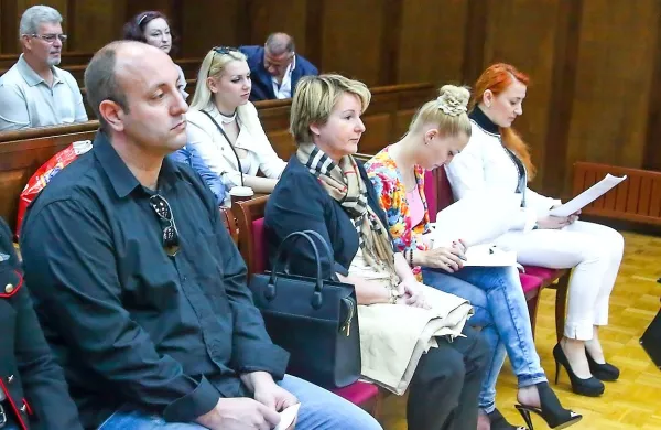 Timer Presello (spredaj levo) in Rajko Hrvatič (zadaj desno) sta se 
v sredo lahko oddahnila. 