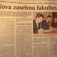 V Novi Gorici so ustanovili Fakulteto za uporabne družbene 
študije. 