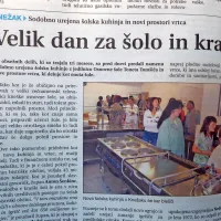 V Knežaku se se imeli česa veseliti. Osnovna šola Toneta Tomšiča  
je dobila sodobno urejeno šolsko kuhinjo, tamkajšnji vrtec pa 
nove prostore. 