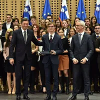 Pahor in Pikalo sprejela diamantne maturante