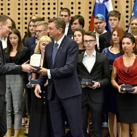 Pahor in Pikalo sprejela diamantne maturante