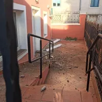 Del napu&scaron;ča je padel na teraso Circola