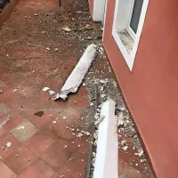 Del napu&scaron;ča je padel na teraso Circola