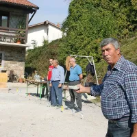 Na rodiškem prazniku so se pomerili v tradicionalni igri - 
škrabah.