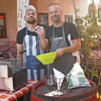 Za obiskovalce so nabrali 1,6 tone kostanja
