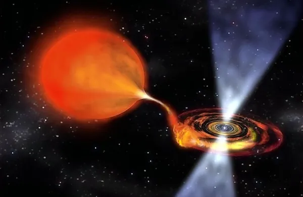 Zvezda, ki je eksplodirala kot supernova, naj bi imela spremljevalno nevtronsko zvezdo, ki ji je s svojo gravitacijsko silo 
ukradla snov.