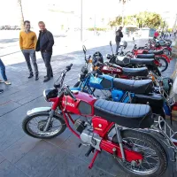 Ljubitelji Tomosovih motorjev so obkrožili Koper