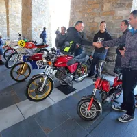 Ljubitelji Tomosovih motorjev so obkrožili Koper