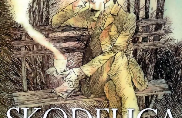Naslovnica nagrajene slikanice z ilustracijami Petra Škerla ... 