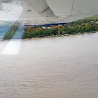 Pogrešanega surferja so iskali   tudi z letalom obalnega letalskega 
centra Portorož.
