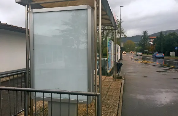 Svetlobna vitrina v Šalari danes