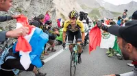 Primož Roglič je tudi letos navduševal na vzponih Toura.