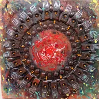 Mandala zavrženega, delo Jane Korečič