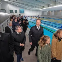 Odprli so olimpijski bazen