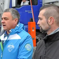 Radivoj Uroševič (levo) in Sebastjan Korošec pričakujeta odziv 
vladnih pogajalcev.