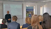 Roberto Biloslavo je projekt iBlue predstavil lokalnim navtičnim podjetjem. 