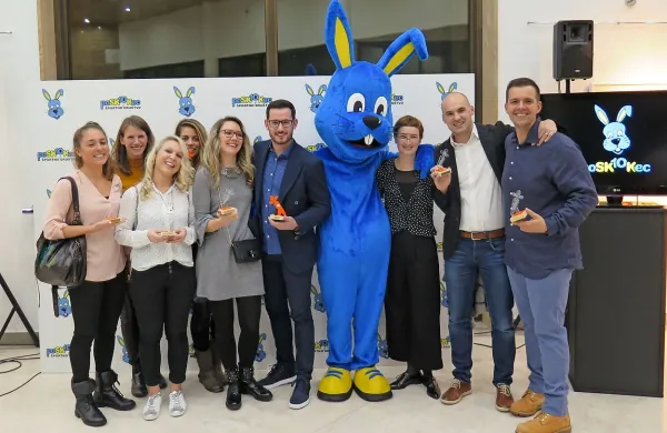 Na prireditvi  ob deseti obletnici  Športnega društva PoSKOKec so nagradili tiste, ki so v zgodbo verjeli 
že  na samem začetku.