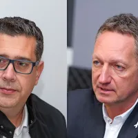 Aleš Bržan (levo) in Boris Popovič