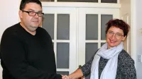 Tomaž Vencelj in Miranda Groff Ferjančič