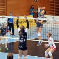 Tina Lipicer Samec je Finkam nasula 18 točk.