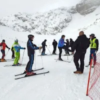 Na Kaninu so se usposabljali policisti smučarji in nadzorniki smuči&scaron;č