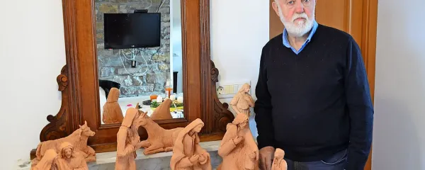 Herko Saksida jaslice ustvarja že več kot 20 let.  