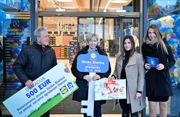 Z novo trgovino enajst delovnih mest in donacija koronarnemu dru&scaron;tvu