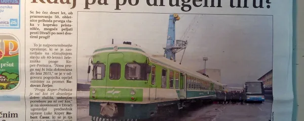 Kdaj po drugem tiru, smo se spraševali pred dobrim desetletjem.