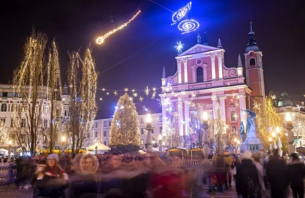 Prešernov trg v Ljubljani