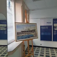Prva ladja v novi luki na ogled v Pokrajinskem muzeju